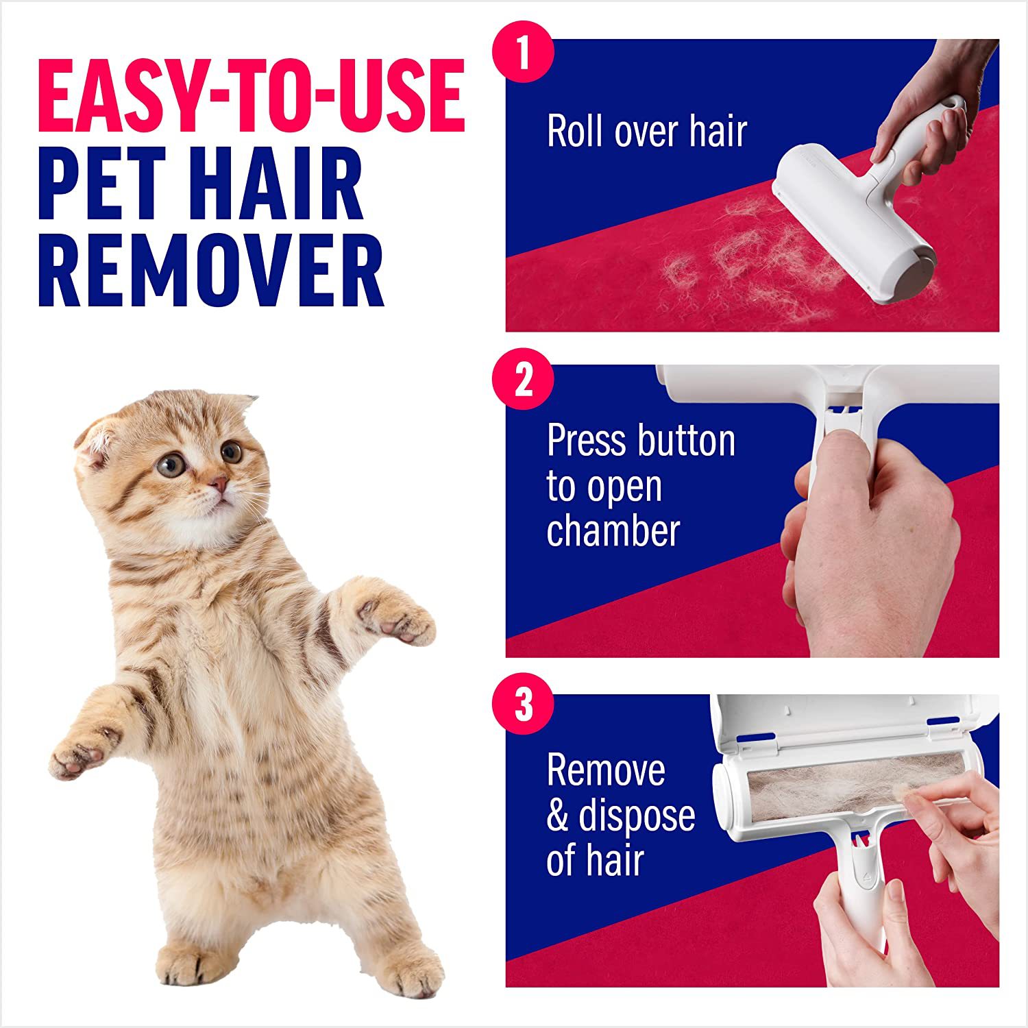 FurClean™ Hair Remover Roller