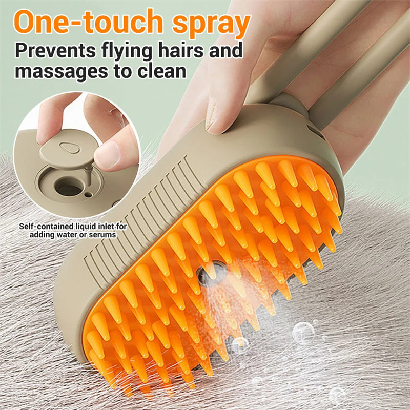 FurSpa™ Steam Grooming Brush