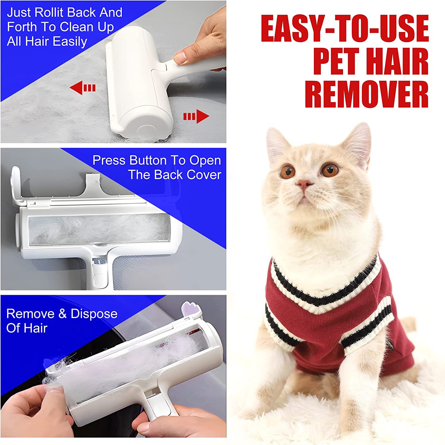 FurClean™ Hair Remover Roller