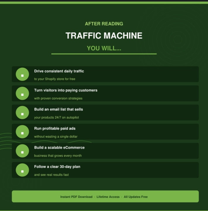 Drive Traffic to Your Shopify Store — 10 Proven Strategies eBook